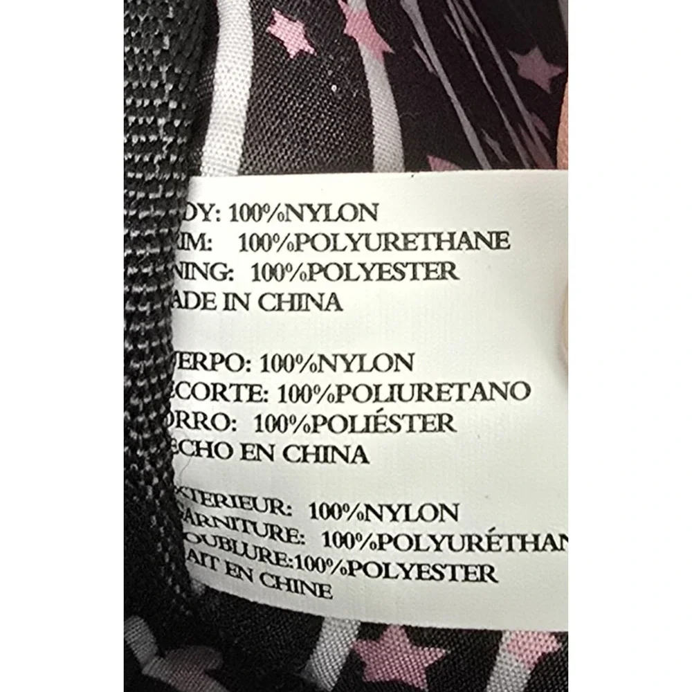 Betsey Johnson Floral Backpack Pink Blue 14